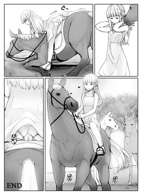[Abubu] Horse story / comix, bestiality, uncensored /